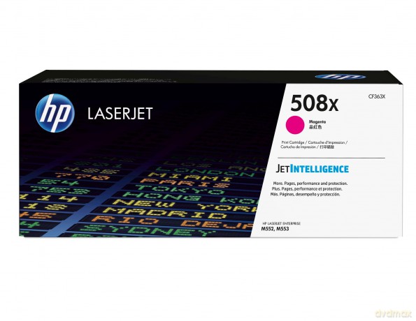 Hp 508x High Yield Magenta Original Laserjet Toner Cartridge