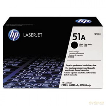 Hp 51a Cartuccia Toner Originale, Nero