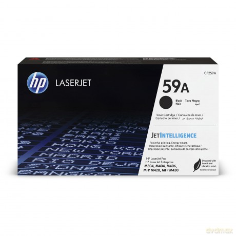 Hp 59a - Black - Original - Laserjet - Toner Cartridge (Cf259a) - For Laserjet Pro M404dn M404dw M404n Mfp M428dw Mf