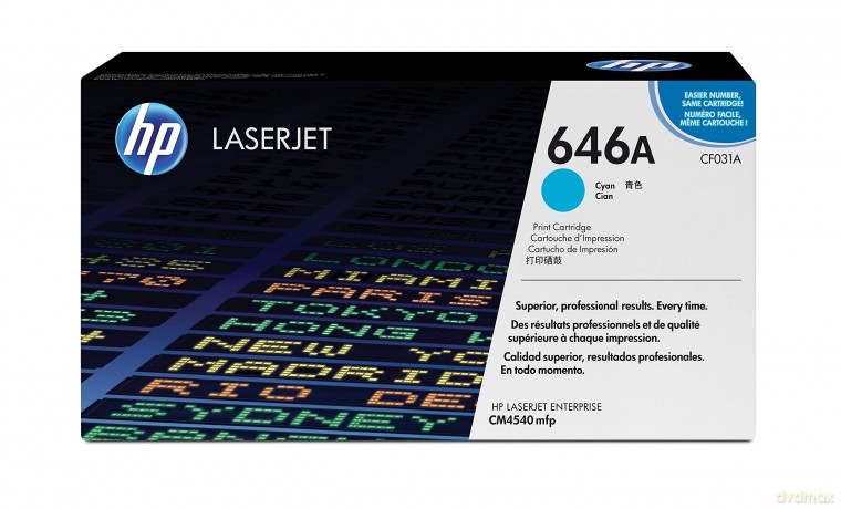 Hp 646a Cyan Original Laserjet Toner Cartridge