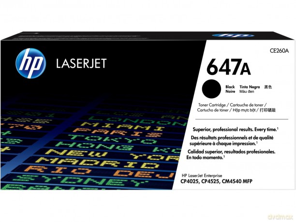 Hp 647a Black Original Laserjet Toner Cartridge