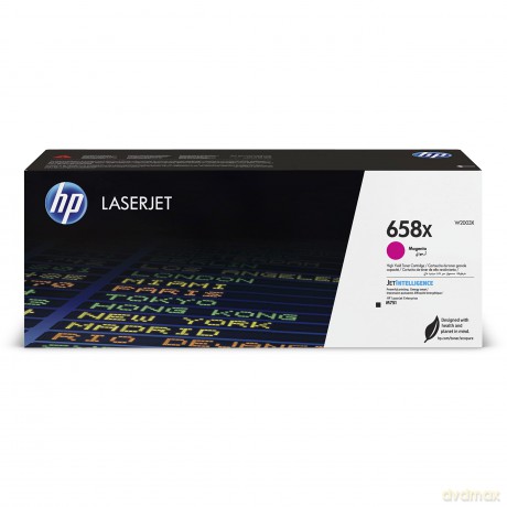 Hp 658x Magenta Laserjet Toner