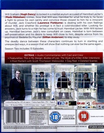 Hannibal Season 2 [4xBlu-Ray]