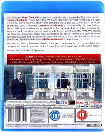 Hannibal Season 2 [4xBlu-Ray]