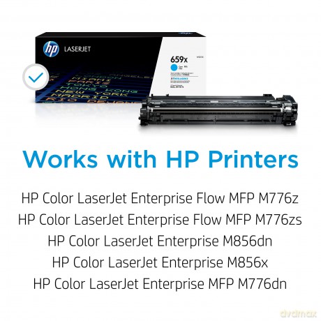 Hp 659x Alta Cap. Cyan Origin.Toner