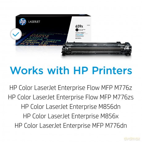 Hp 659x Alta Cap.Black Origin.Toner