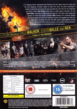 Brick Mansions (Brick Mansions. Najlepszy z Najlepszych) [DVD]