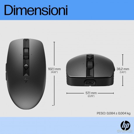 Hp 710 Rechargeable Silent Mouse