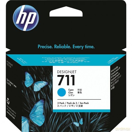 Hp 711 29ml Print Cartridge - Cyan