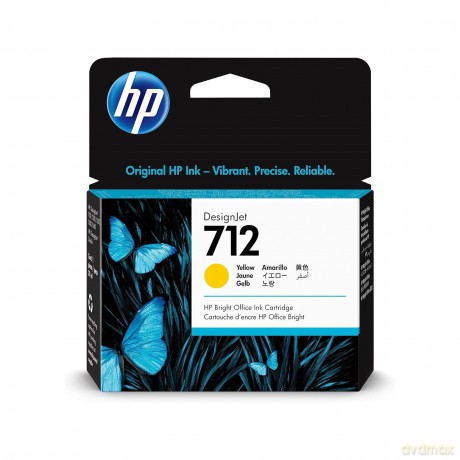 Hp 712 29-Ml Yellow Designjet Ink