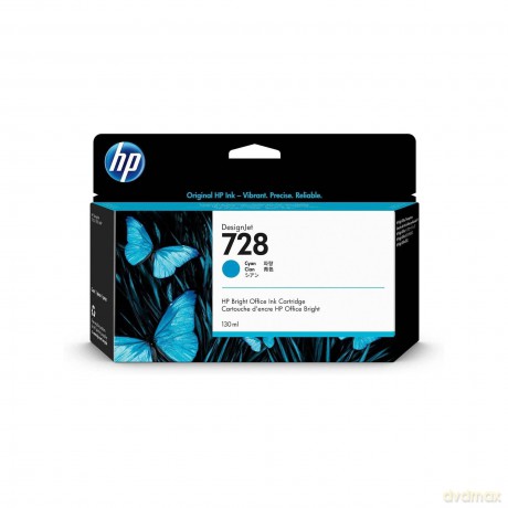 Hp 728 130-Ml Cyan Designjet Ink
