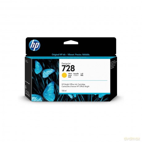 Hp 728 130-Ml Yellow Designjet