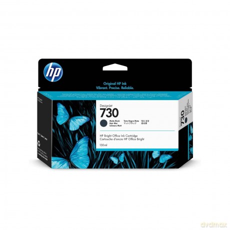 Hp 730 130-Ml Matte Black Ink Crtg