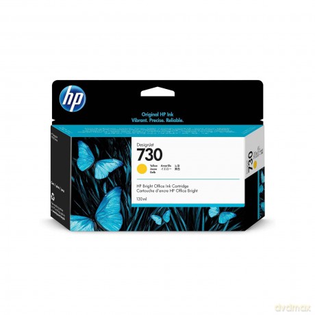 Hp 730 130-Ml Yellow Ink Cartridge