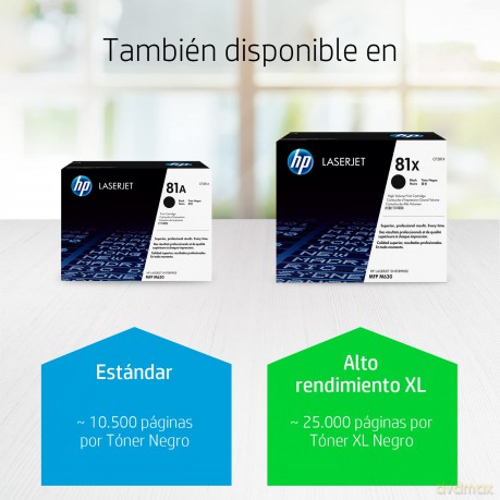 Hp 81a Black Original Laserjet Toner Cartridge
