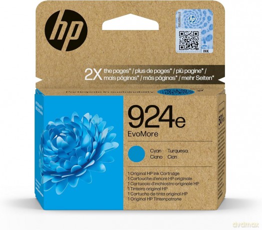 Hp 924e Evomore Ciano Original Ink