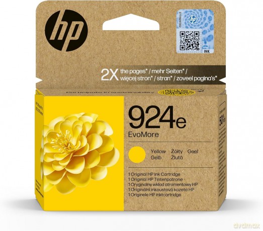 Hp 924e Evomore Giallo Original Ink