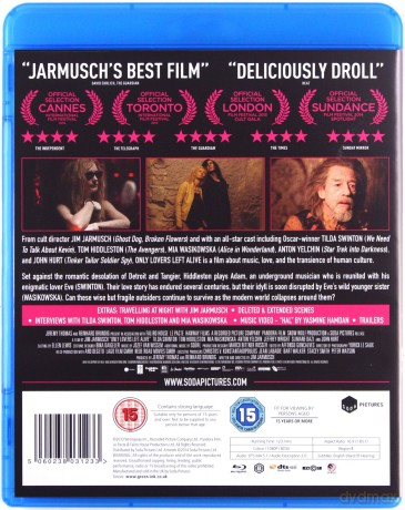 Only Lovers Left Alive (Tylko kochankowie przeżyją) [Blu-Ray]