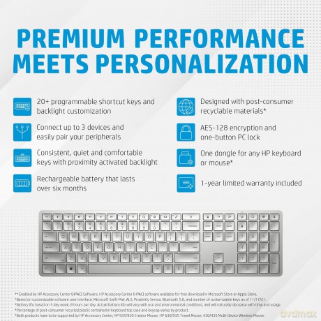 Hp 970 Wireless Keyboard