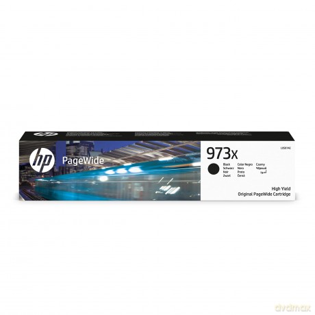 Hp 973x High Yield Black Original Pagewide Cartridge