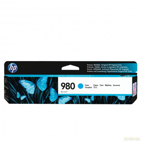 Hp 980 Cyan Original Ink Cartridge