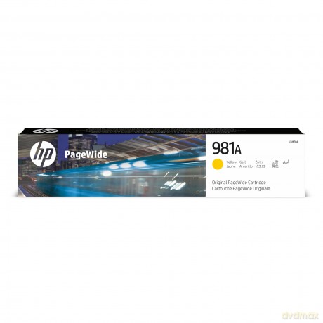 Hp 981a Yellow Original Pagewide Cartridge