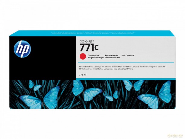 Hp B6y08a Ink Cartridge For Dnj Z6200 - Chromatic Red