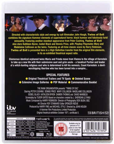 Twins of Evil [Blu-Ray]