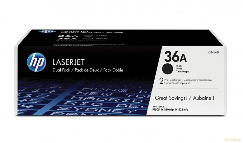 Hp Cb436ad Confezione Toner, 2 Pezzi