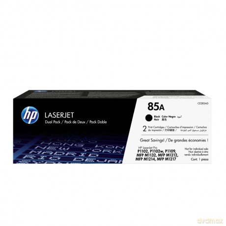 Hp Ce285ad - P1102 Black Toner Twin Pack