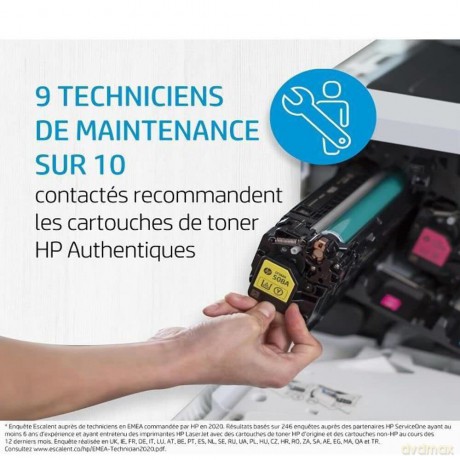 Hp Ce402a 507a Original Laserjet Toner Cartridge - Standard, Yellow