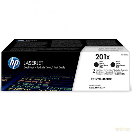 Hp Cf400xd Original Toner Pack Of 2