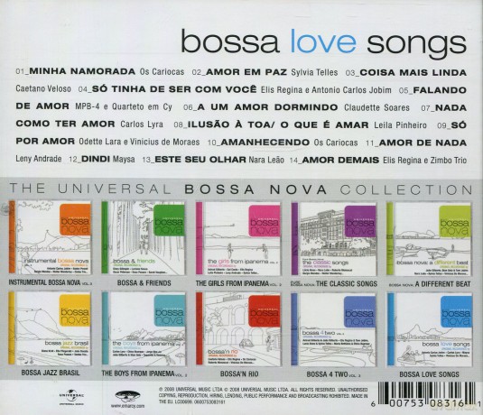 Various: Bossa Love Songs [CD]