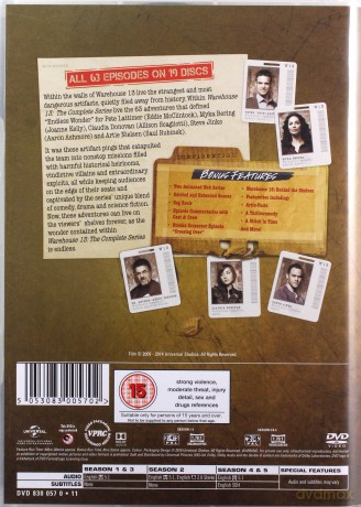 Warehouse 13: The Complete Series [19DVD]