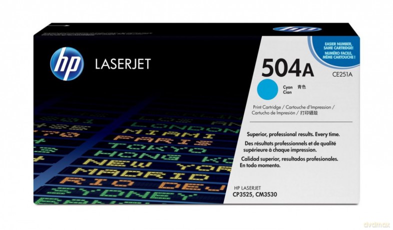Hp Lj Cartridge Nr.504a Cyan 7k