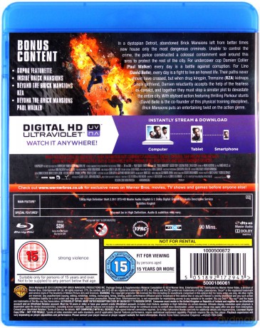 Brick Mansions [Blu-Ray]