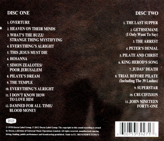 Jesus Christ Superstar (soundtrack) [2CD]