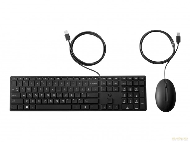 Hp Tastiera+Mouse Wired Usb 320mk