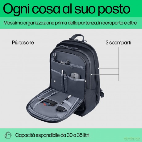 Hp Travel Plus 30l 17 Lptp Back