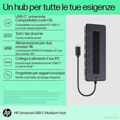 Hp Universal Usb-C Multiport Hub