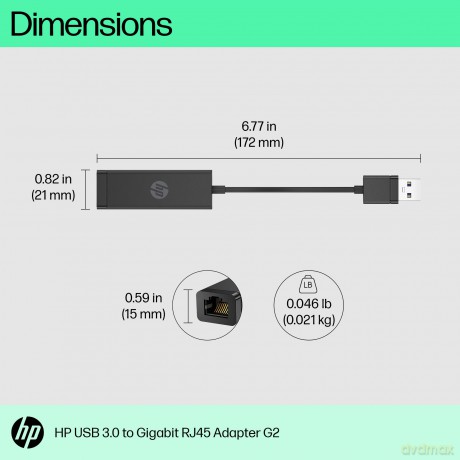 Hp Usb 3.0 To Gigabit Adapter G2