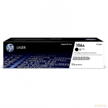 Hp W1106a 106a Black Toner Cartridge 1k