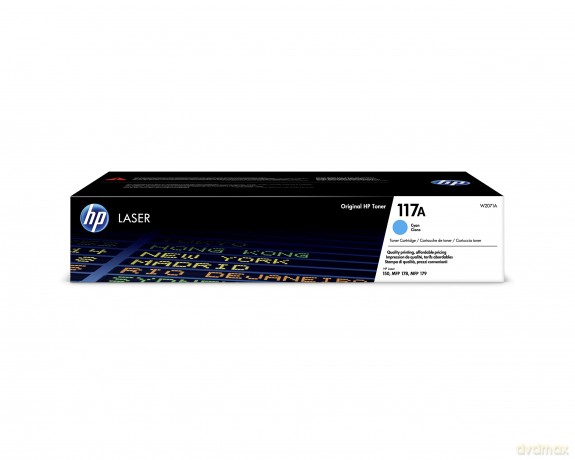 Hp W2071a 117a Cyan Toner Cart 700k