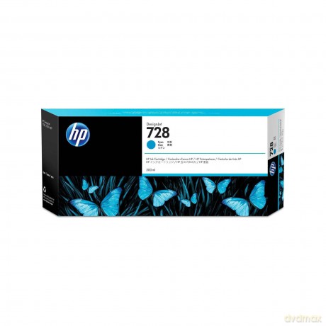 Hp728 300-Ml Ciano Inkcart