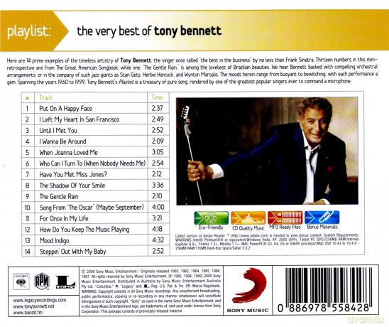 Tony Bennett: The Very Best of Tony Bennett [CD]