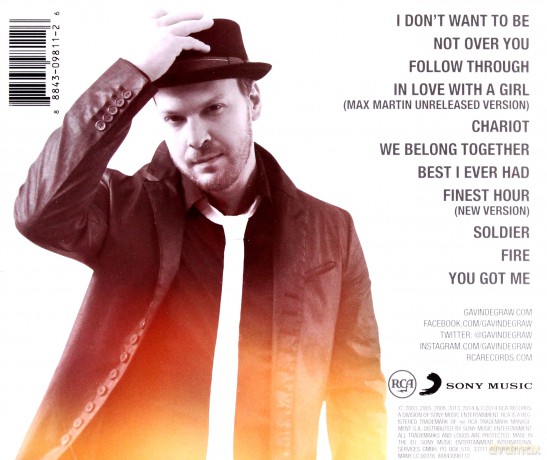 Gavin DeGraw: Finest Hour: The Best of Gavin DeGraw [CD]