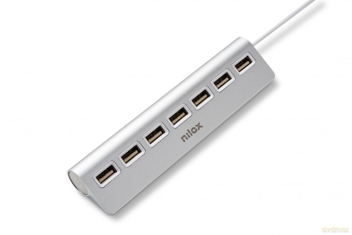 Hub 7 Porte 2.0 Alluminio