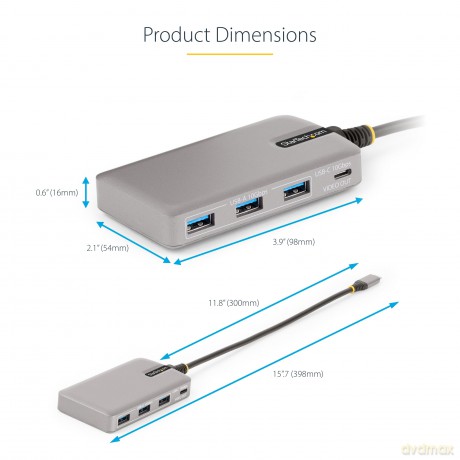 Hub Usb-C A 4 Porte Usb-A/C