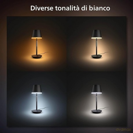 Hue Go Lamp Tavolo Ric Nera Wireles