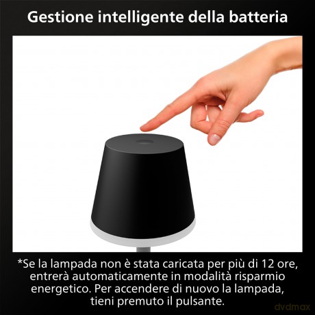 Hue Go Lamp Tavolo Ric Nera Wireles